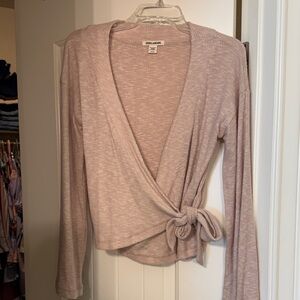 Billabong Tan Wrap Sweater